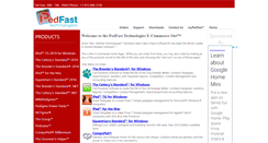 Desktop Screenshot of commerce.pedfast.com