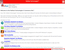 Tablet Screenshot of commerce.pedfast.com